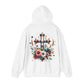 Faith and Floral Cross Unisex Gildan Hoodie Sweatshirt