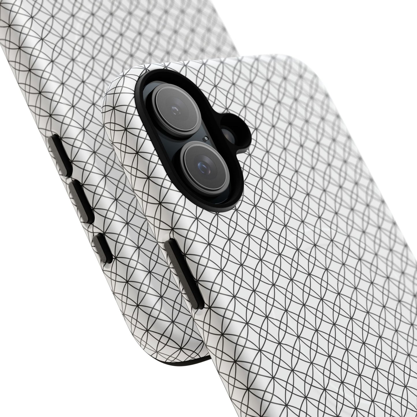 Personalized Geometric Phone Case, Stylish Tough Magnetic Cases, Unique Protection, Trendy Gift for Tech Lovers, Modern Mobile Accessory