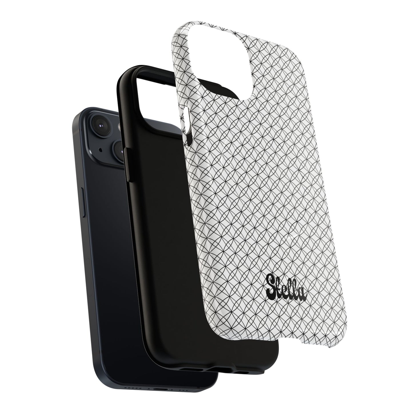 Personalized Geometric Phone Case, Stylish Tough Magnetic Cases, Unique Protection, Trendy Gift for Tech Lovers, Modern Mobile Accessory