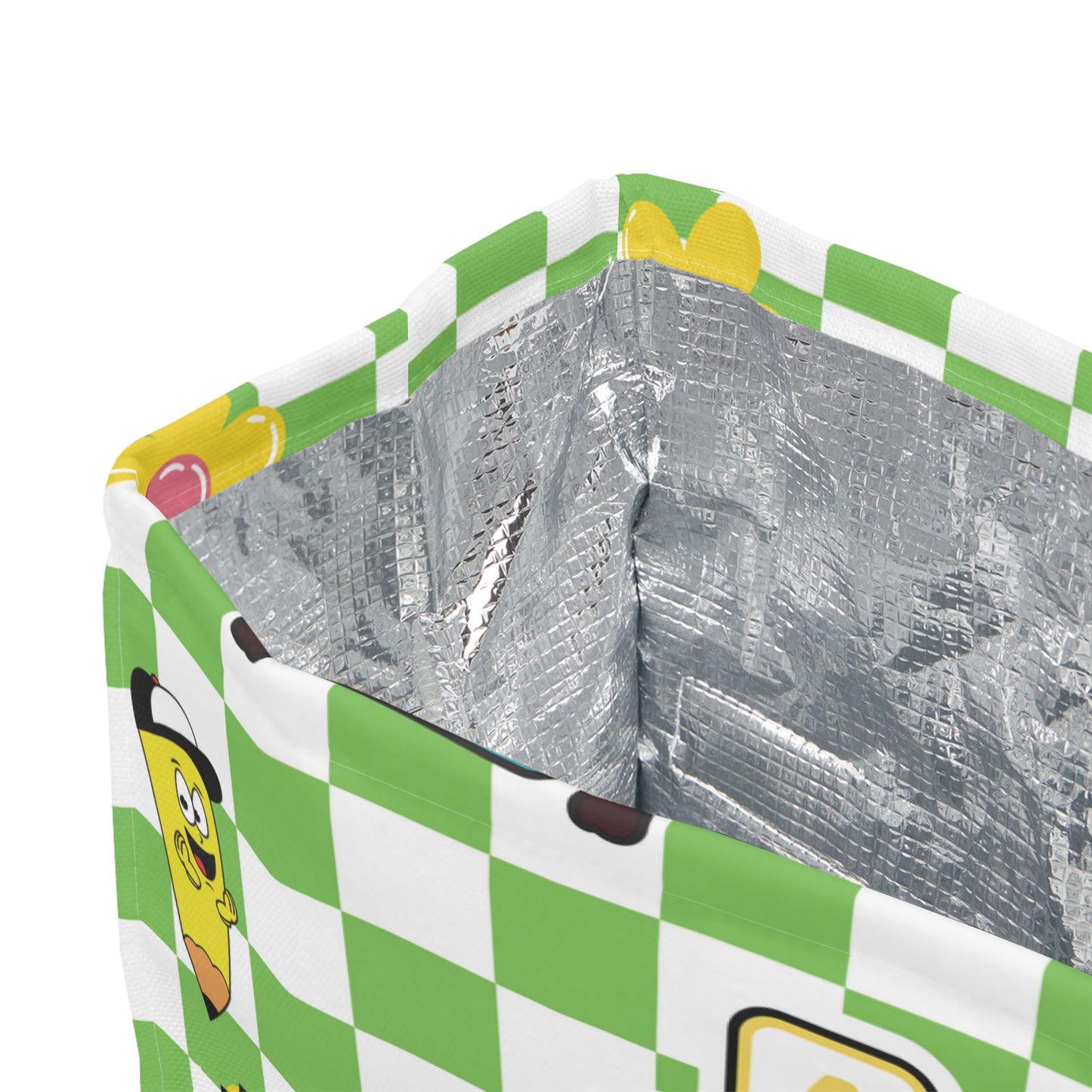 Custom Green SchoolYard Chic Composition Book Inspired Stylish Polyester Lunch Box for Kids - Perfect for School, Picnics, or Snacks | Personalized ABC Design, Back to School, Family [...]