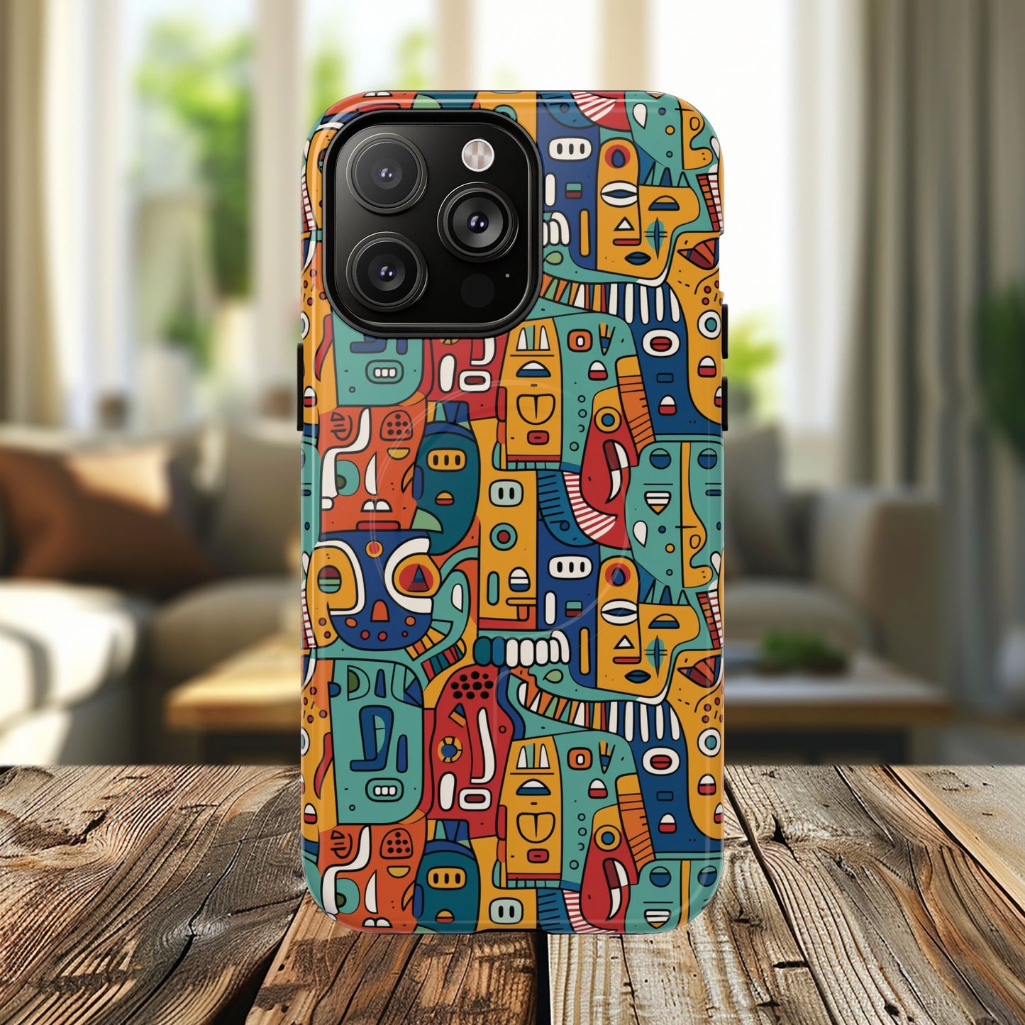 Vibrant Tough Magnetic Phone Cases - Unique Art, Protective Design, Gift for Him/Her, Trendy Accessories, Phone Protection