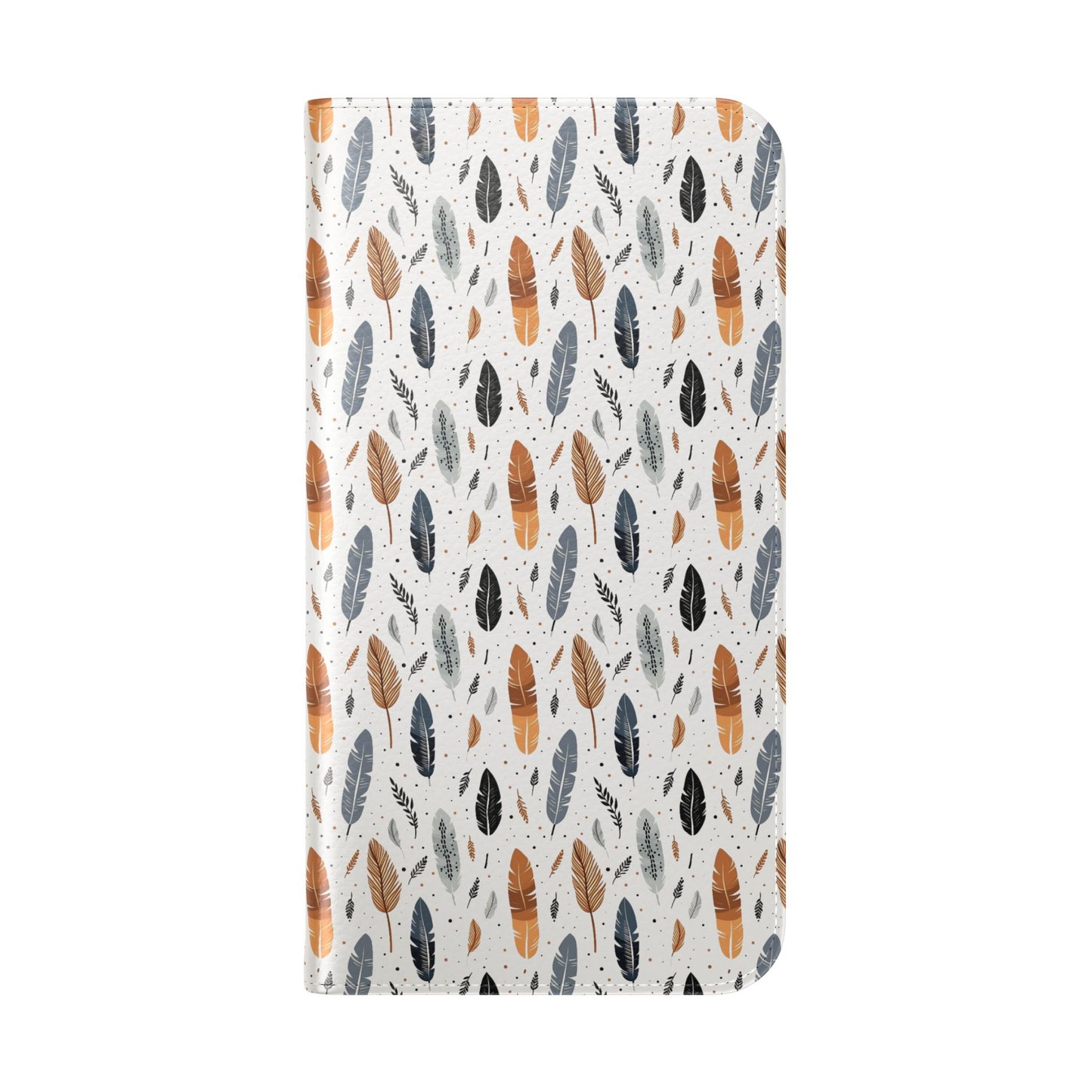 Whispering Feathers iPhone and Samsung Flip Cases