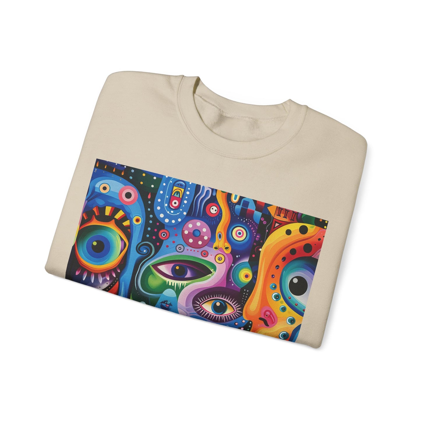 Psychedelic Visions Unisex Heavy Blend™ Crewneck Sweatshirt