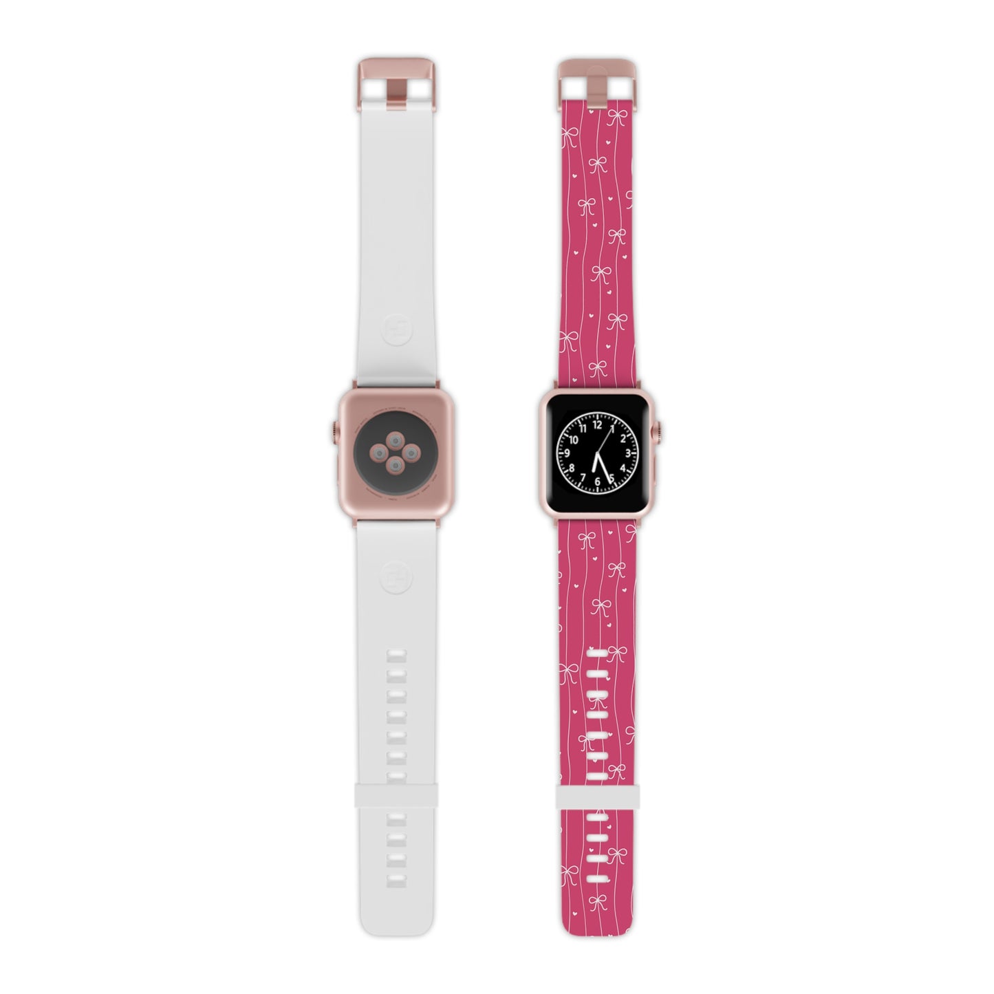 Pink Bow Coquette Apple Watch Band – Cute Giftable Strap for Women & Girls