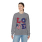 Patriotic LOVE Unisex Heavy Blend™ Crewneck Sweatshirt