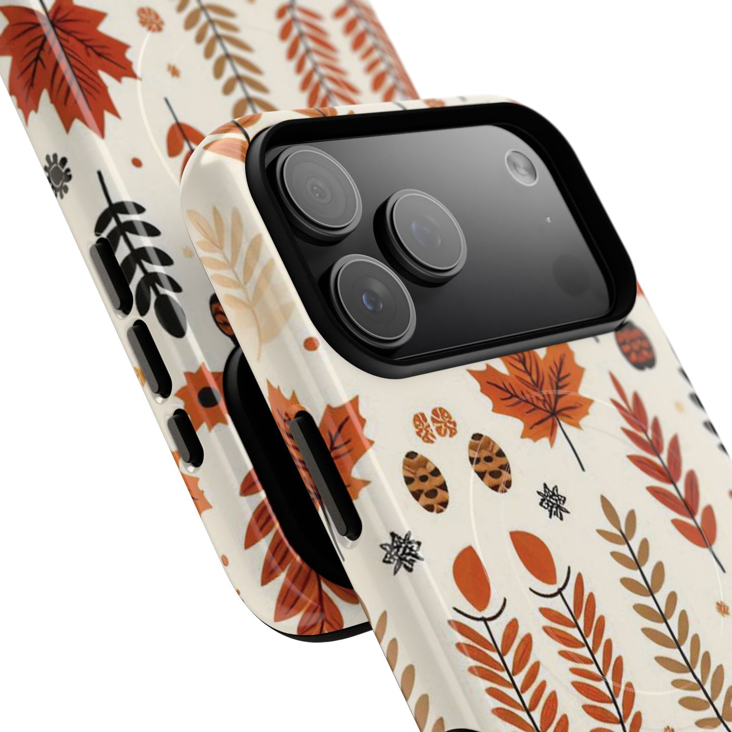 Autumn Whimsy Woods Tough iPhone Magnetic Case, Autumn iPhone Cover, Seasonal iPhone Accessories, Cute Gift for Fall Lovers, Nature-Inspired Design