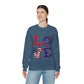 Patriotic LOVE Unisex Heavy Blend™ Crewneck Sweatshirt