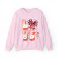 LOVE Coquette Unisex Heavy Gildan Blend™ Crewneck Sweatshirt.