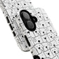 Cute Woof Line-Up iPhone Case, Tough Magnetic Case for Pet Lovers, Stylish Phone Accessory, Gift for Dog Owners, Protective Pet Case