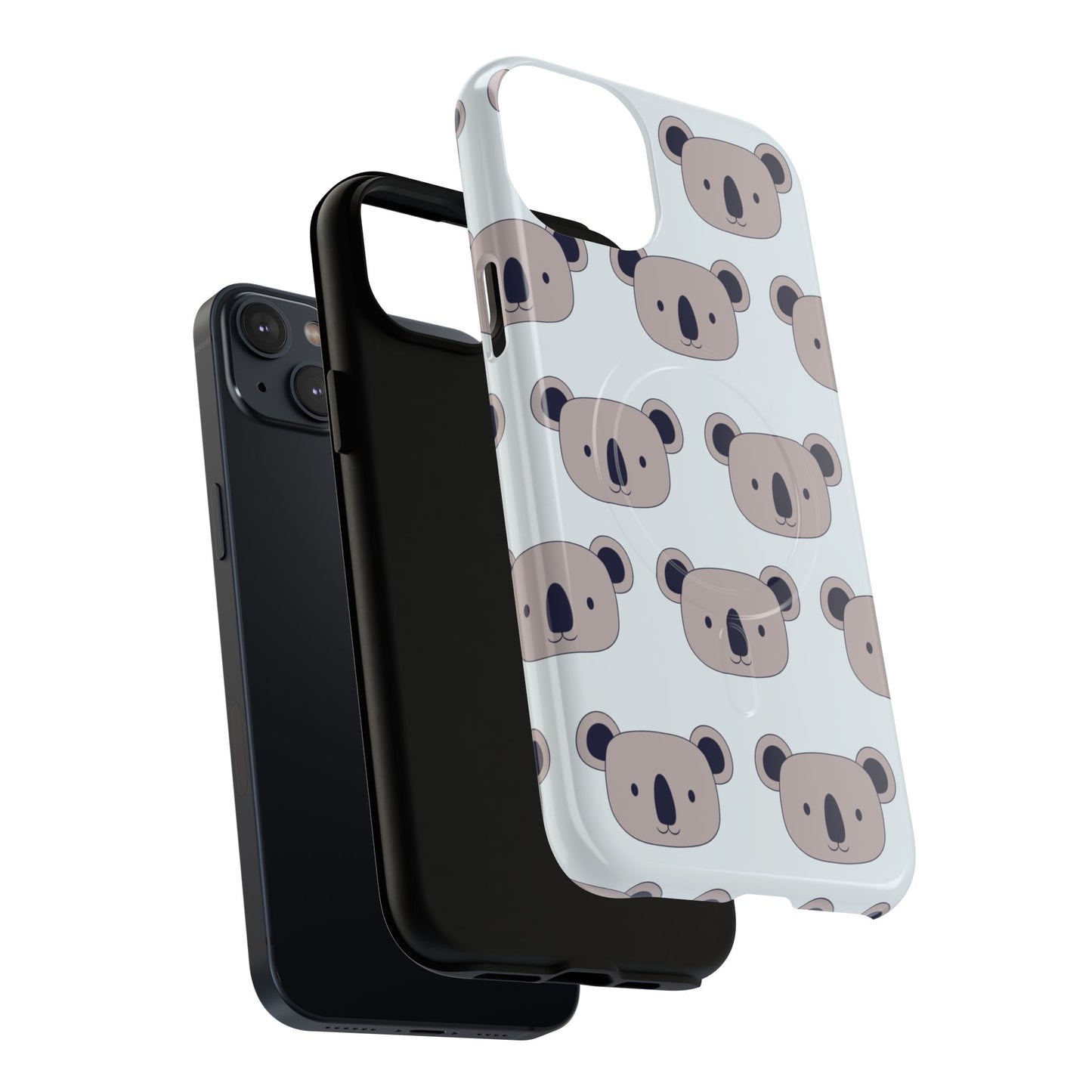 Cute Koala iPhone Case, Tough Magnetic iPhone Cases, Funny Animal Cases, Unique Gifts for Animal Lovers, Cute Phone Accessories, Birthday Gift