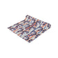 Patriotic Ribbon Table Runner — American Flag Stars & Stripes Cotton-Blend