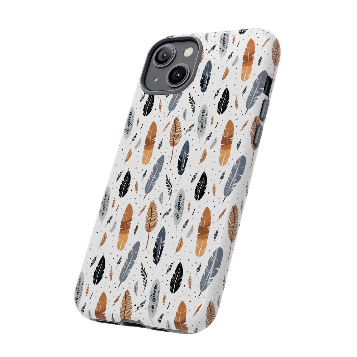 Whispering Feathers iPhone Tough Cases