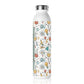Personalized Slim Water Bottle for Science Lovers, Cool Water Flask, Gift for Teachers, Back to School, Science Fair