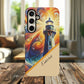 Personalized Cosmic Beacon Tough Samsung and Google Phone Cases