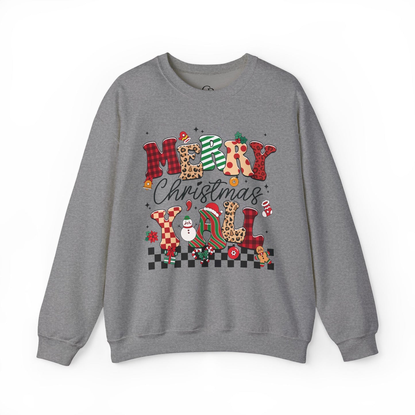 Merry Christmas Unisex Heavy Blend™ Crewneck Sweatshirt