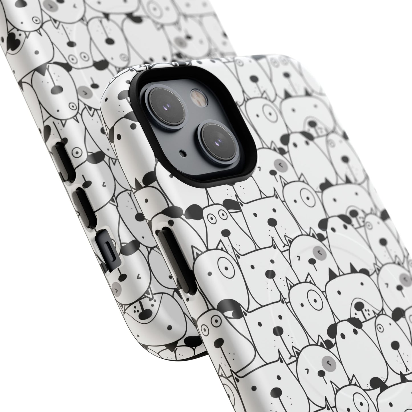 Cute Animal Pattern Phone Case, Tough Magnetic Cases for Pet Lovers, Gifts for Birthday, Holiday, Cute Accessories, Phone Covers