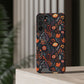 Autumn Bloom Samsung and iPhone Case With Card Holder