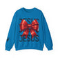 JESUS Unisex Heavy Blend™ Crewneck Sweatshirt.