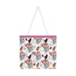 Study Chic Shoulder Tote Bag - Colorful Everyday Accessory