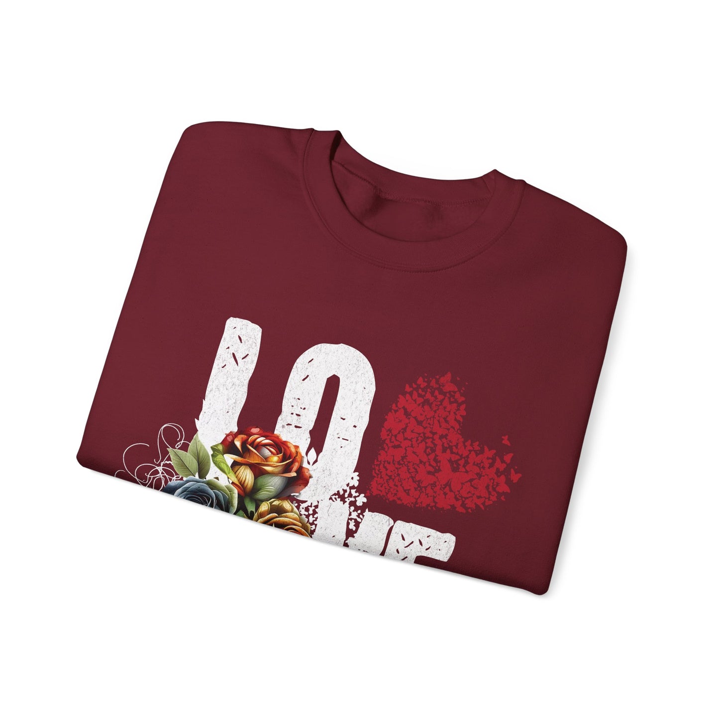 LOVE Always Unisex Heavy Blend™ Crewneck Sweatshirt.