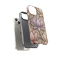 Personalized Lotus Floral Stained Glass Effect Tough Phone Case