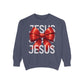 JESUS Unisex Comfort Colors Garment-Dyed Sweatshirt