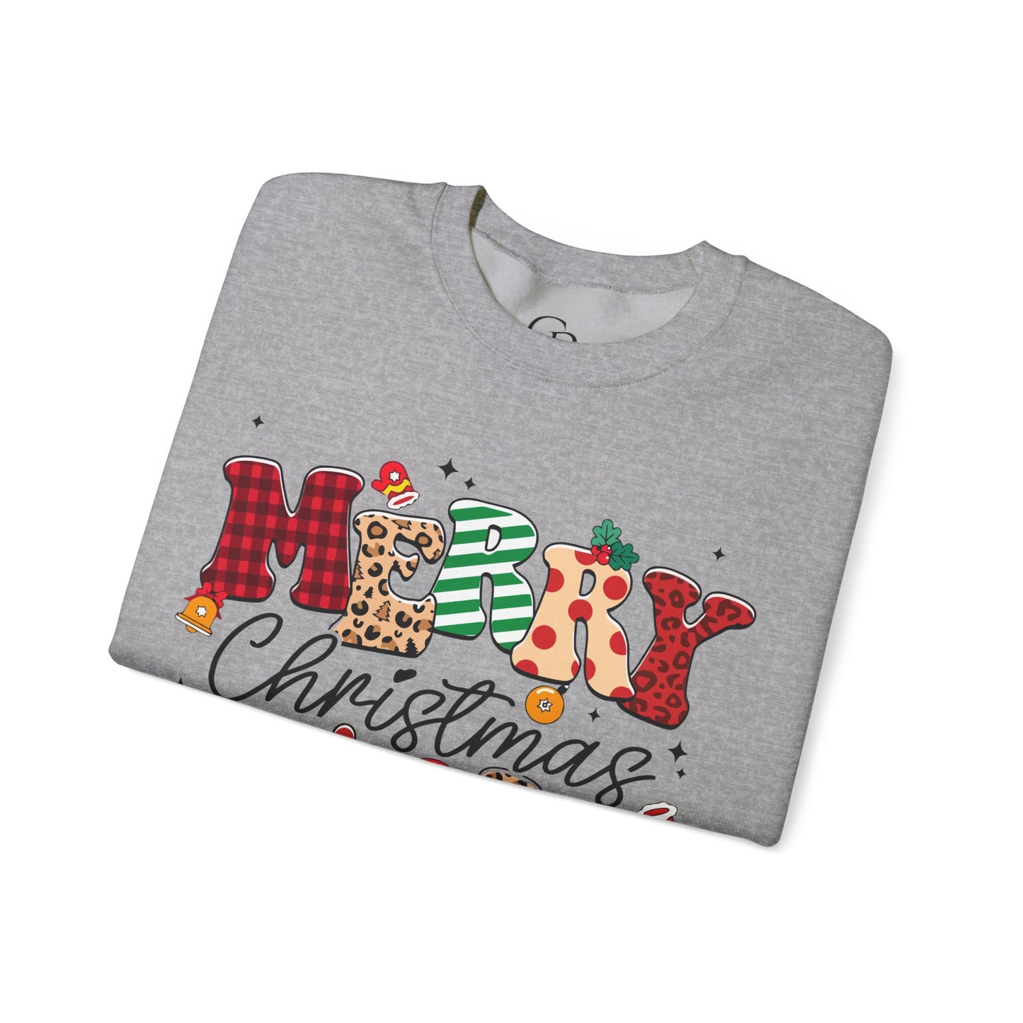 Merry Christmas  Unisex Heavy Blend™ Crewneck Sweatshirt