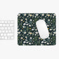 Daisy Delight Botanical Floral Mouse Pad - Beautiful Greenery Design for Home or Office.
