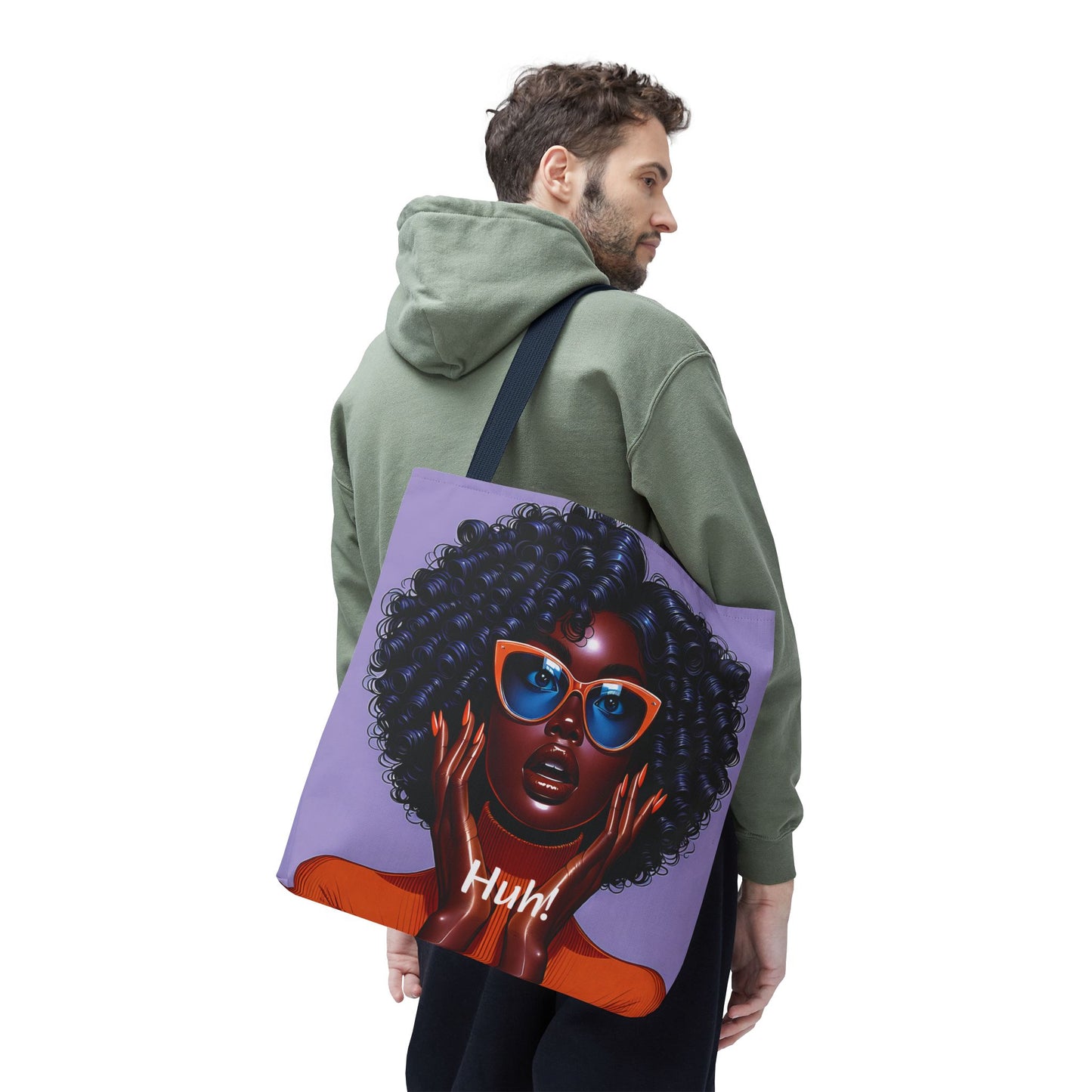 Afro Luxe Glow Tote Bag