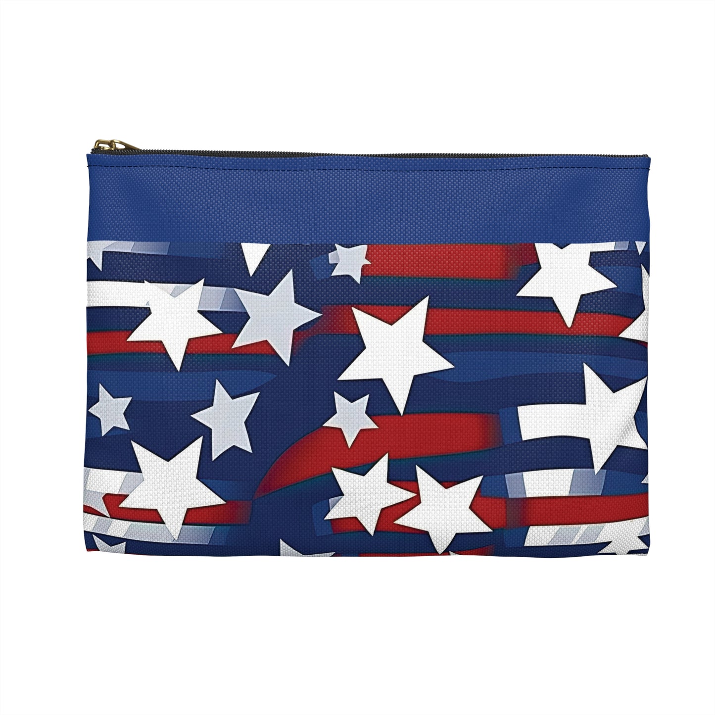 Patriotic Waves Accessory Pouch