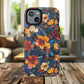 Cathedral Petals Tough Magnetic iPhone Case, Durable, Stylish, Unique Floral Design, Gifts for Her, Birthday, Everyday Use, Stained Glass iPhone Case.
