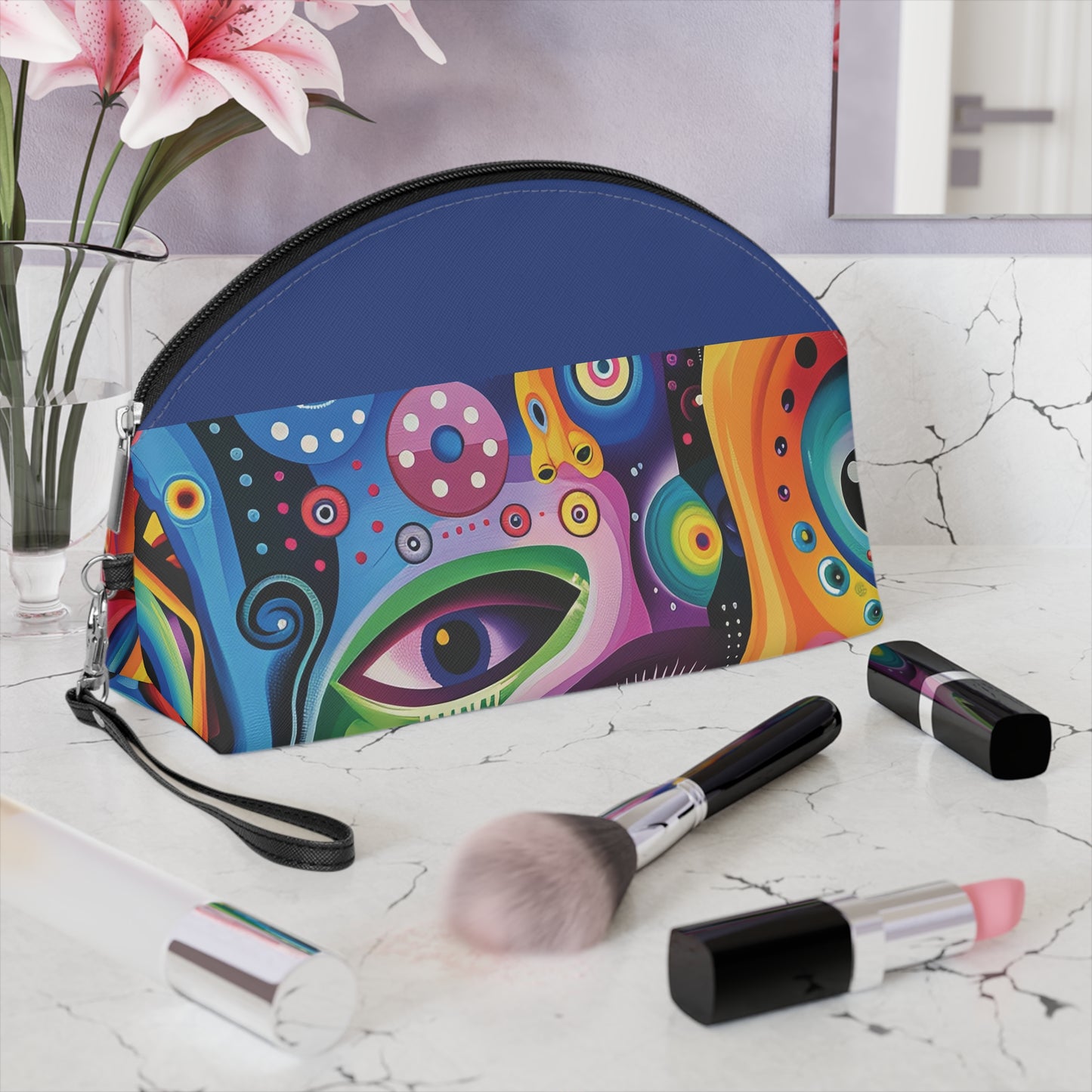 Psychedelic Visions Makeup Bag