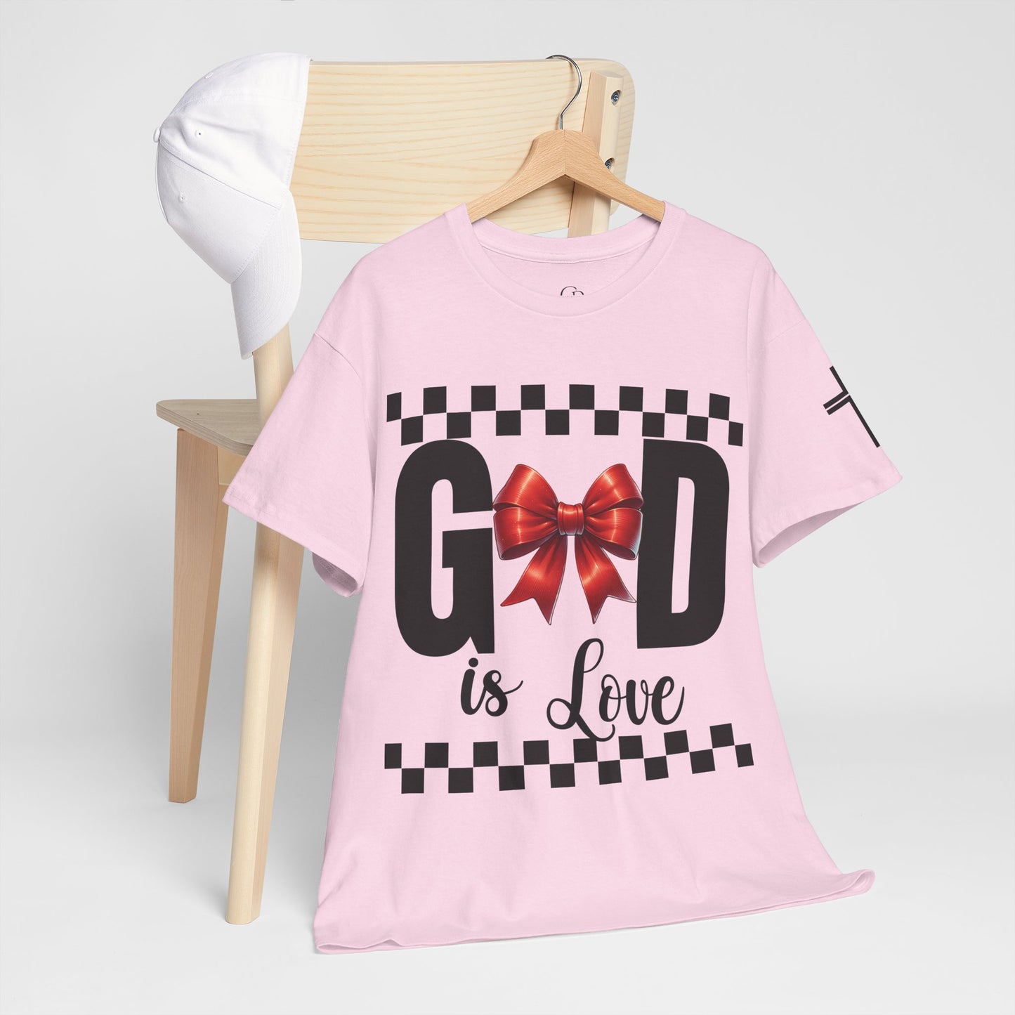 GOD is LOVE Charm Unisex Heavy Cotton Tee.