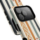 Terracotta Trails Tough Magnetic iPhone Cases for Everyday Use, Floral Patterned Stability Case, Gift for Her, Durable iPhone Accessory.