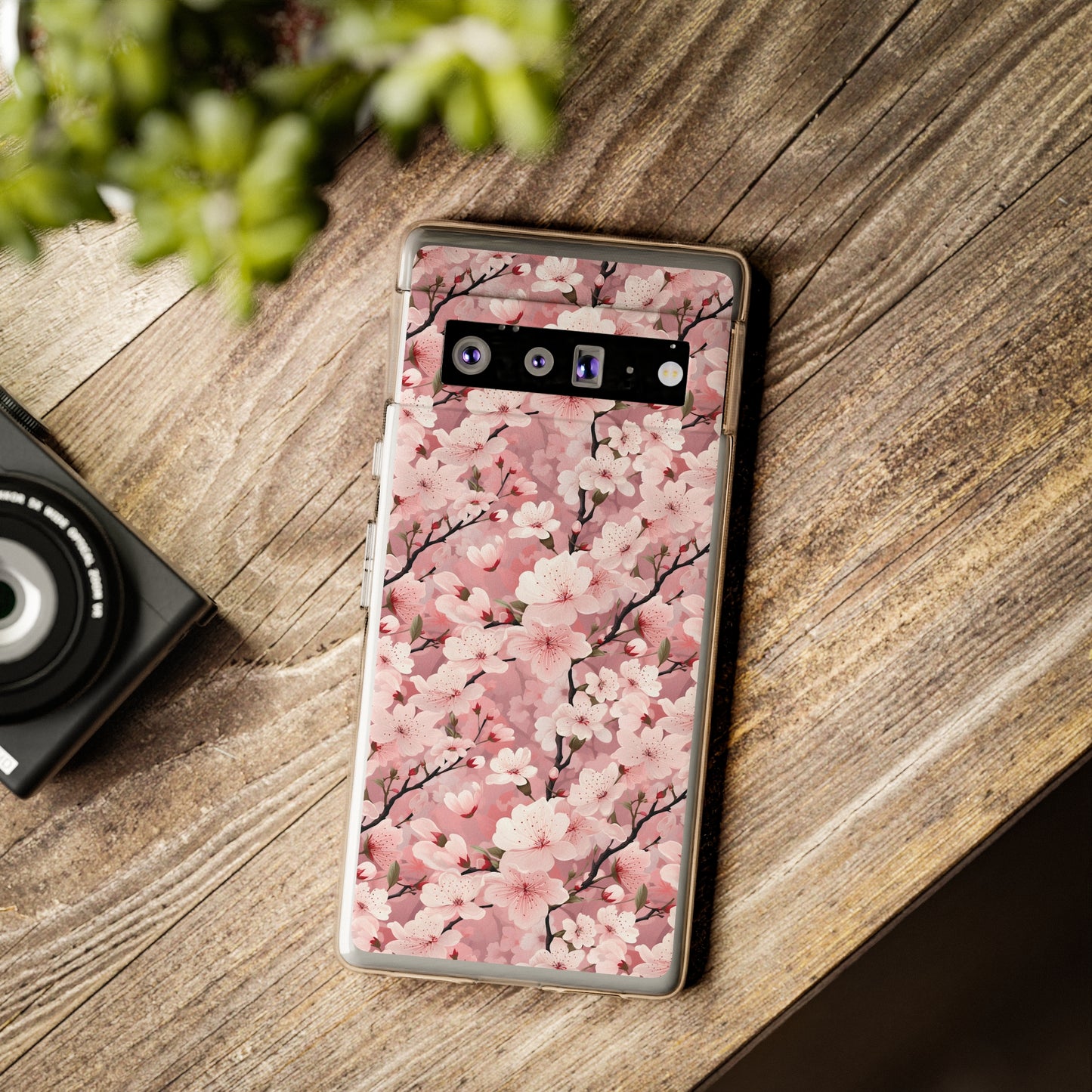 Cherry Blossom Soft iPhone, Google and Samsung Cases