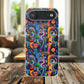 Psychedelic Visions Flexi iPhone and Samsung Case - Colorful Abstract Design.