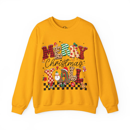 Merry Christmas  Unisex Heavy Blend™ Crewneck Sweatshirt