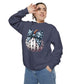 Polka Dot Pumpkin Charm Unisex Garment-Dyed Sweatshirt