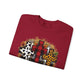 Faithful Harvest Cross Unisex Heavy Blend™ Crewneck Sweatshirt