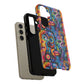 Psychedelic Visions Vibrant Samsung, iPhone and Google Pixel Phone Cases - Colorful Artistic Design