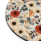 Boho Chic Floral Mouse Pad, Home Office Decor, Gift for Her, Blooming Design, Computer Accessories, Desk Accessories, Office Gift