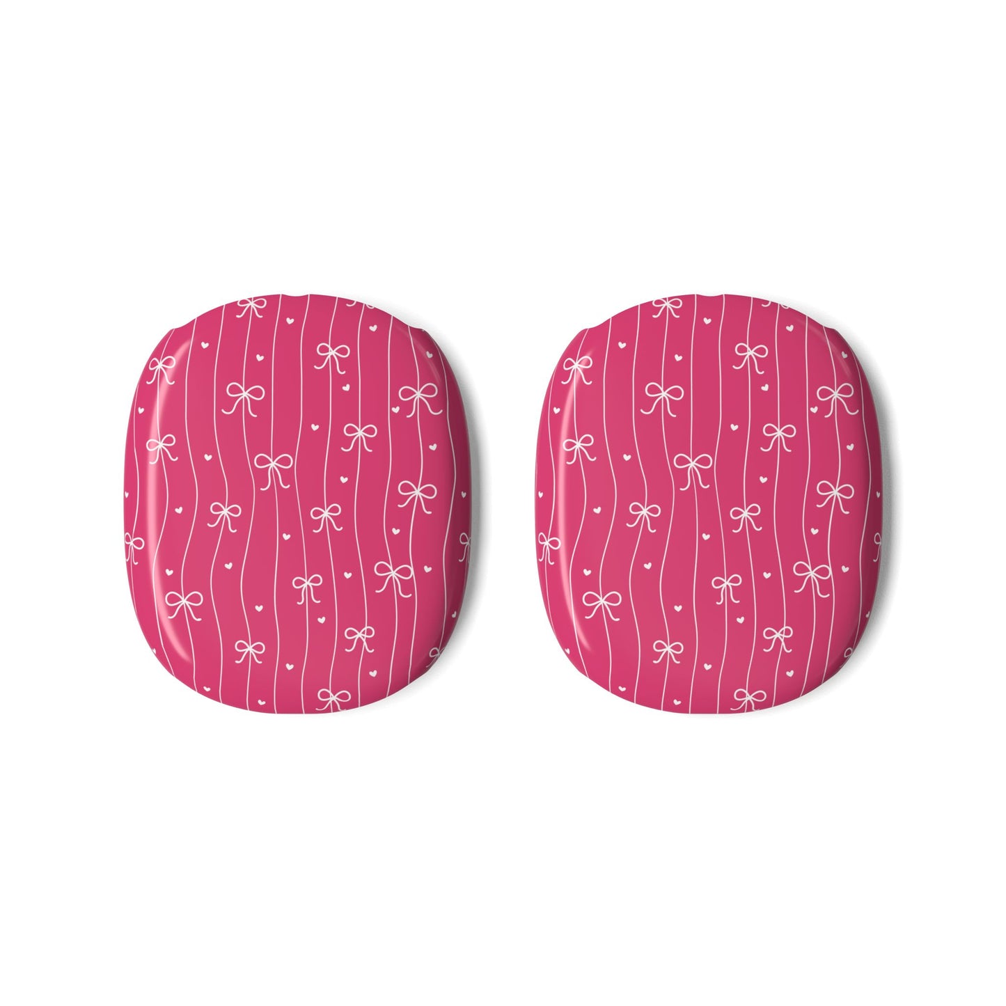 Pink Bow Coquette AirPod Max Case, Valentine's, Anniversary Gift