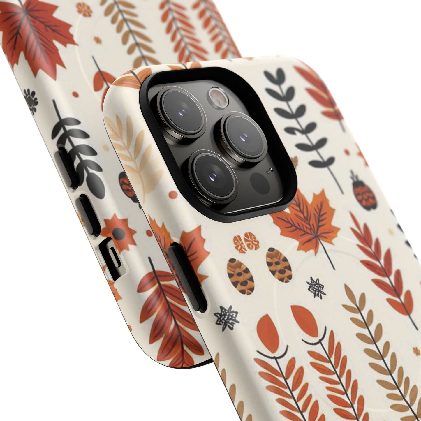 Autumn Whimsy Woods Tough iPhone Magnetic Case, Autumn iPhone Cover, Seasonal iPhone Accessories, Cute Gift for Fall Lovers, Nature-Inspired Design