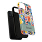Personalized Vibrant Phone Case,  Magnetic iPhone Cover, Colorful Abstract Protection, Trendy Gift, Unique Tech Accessory, Art Phone Case