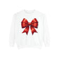Bow Charm Valentines Unisex Comfort Colors Garment-Dyed Sweatshirt