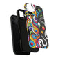 Vibrant Yin Yang Pop Splash Tough Magnetic iPhone Cases, Bold Artwork, Customizable Protection, Gift for Tech Lovers, Colorful iPhone Accessories