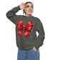 Bow Charm Valentines Unisex Comfort Colors Garment-Dyed Sweatshirt