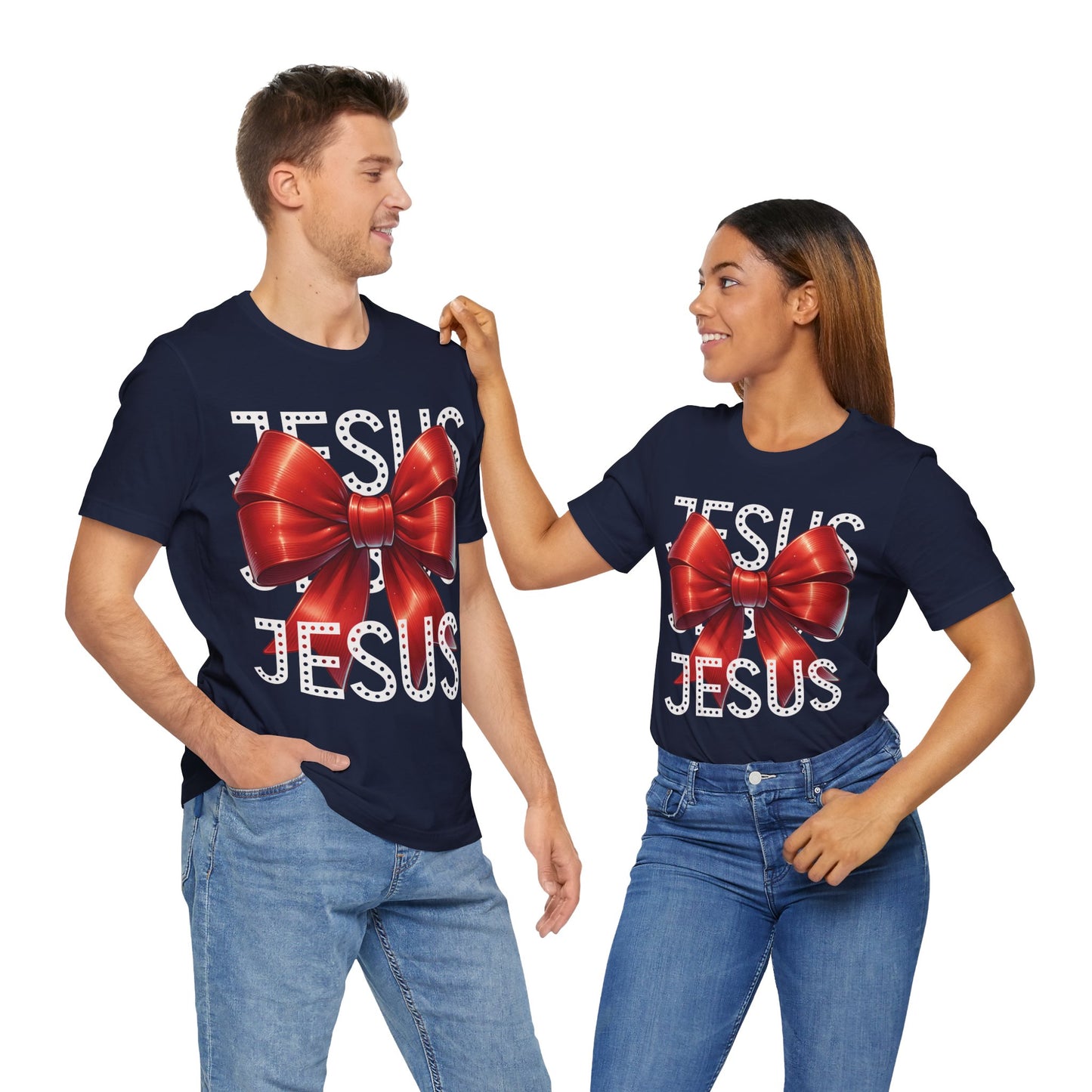 JESUS Unisex Jersey Bella Canvas Short Sleeve Tee.