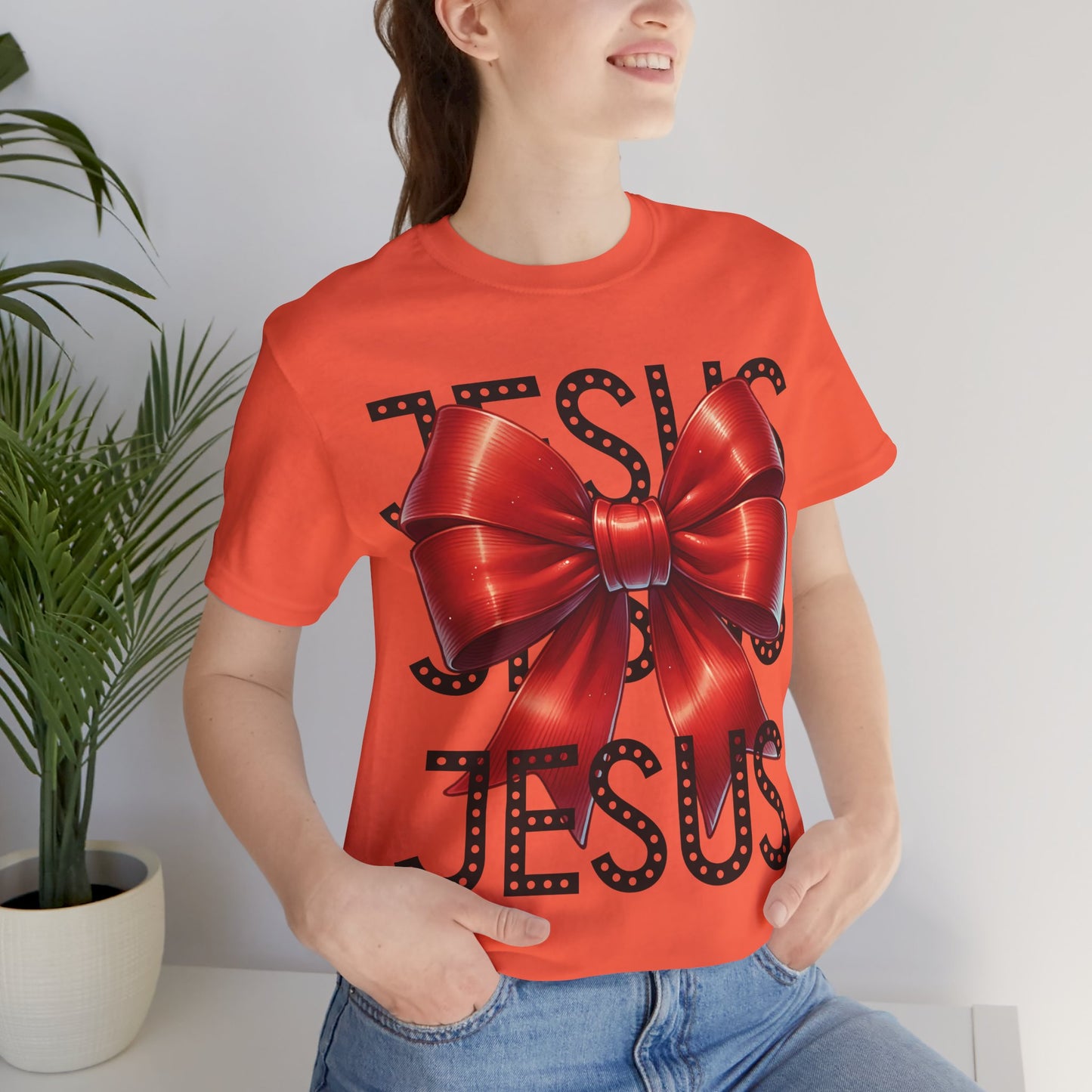 JESUS Unisex Jersey Bella Canvas Short Sleeve Tee