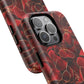 Crimson Bloom Tough iPhone Magnetic Case, Protective iPhone Case, Stylish iPhone Cover, Gift for Her, Mother's and Birthday Gifts, Unique Floral Accessories